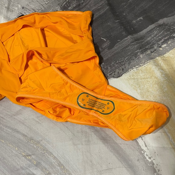 Icon One-Sided Swimsuit-Orange - Picture 5 of 5